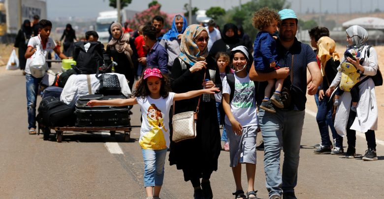 (612) لاجئ يعودوا الى سورية خلال الـ 24 ساعة الماضية