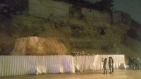 بالصور .. انهيار صخري في رأس العين بعمان