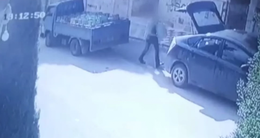 بالفيديو .. القبض على سارق اسطوانات الغاز شرق العاصمة عمّان