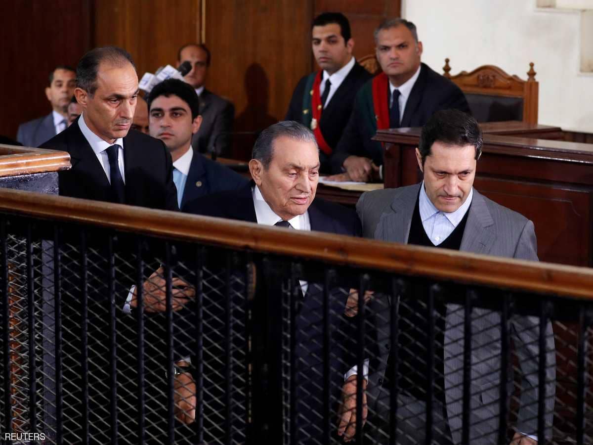 شهادة مبارك بقضية "هروب مرسي".. تفاصيل