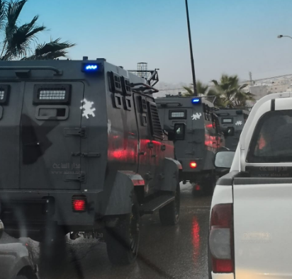قوات الدرك على "الرابع"