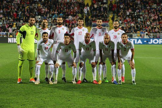 لقاء ودي يجمع " النشامى " و نظيره الصين 