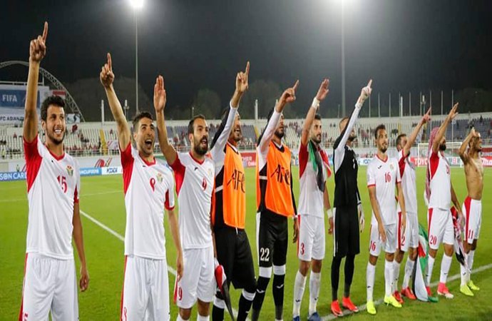 لقاء ساخن لمنتخب النشامى مع نظيره الفلسطيني