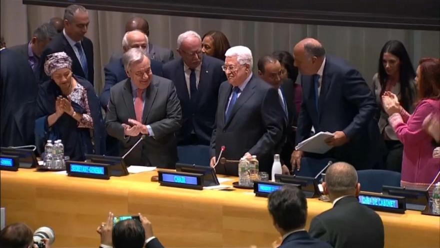الأمم المتحدة: عباس لم يطلب رسميا عضوية كاملة لفلسطين