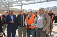 العموش يتفقد مشروع مركز جمرك عمان الجديد