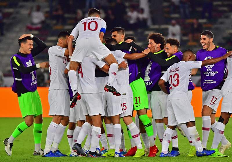 قطر يحرز بطولة كأس اسيا بعد هزيمة اليابان 