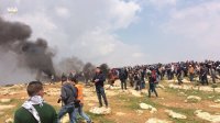 إصابات في مواجهات عنيفة بالمغير في رام الله