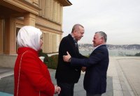 هكذا التقى أردوغان الملك في قصر وحيد الدين بإسطنبول - شاهد