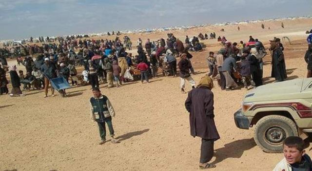 الخارجية: حل مشكلة "الركبان" في عودة النازحين بلداتهم