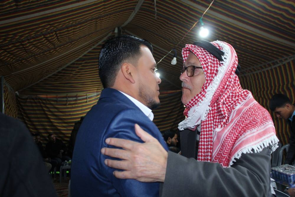 بالصور .. ال الشبيلات وال غانم نسايب
