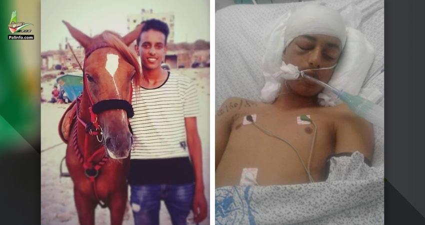 استشهاد طفل بقنبلة غاز في مسيرة العودة في غزة 