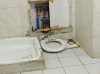 شاهد ..كارثة حقيقية بـ "مستشفى النديم" في مادبا