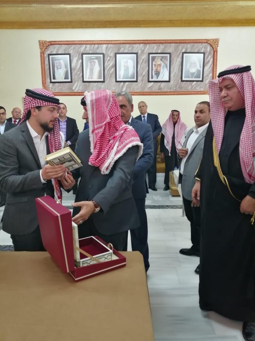 هذا ما قاله ولي العهد عن زيارته لـ معان 
