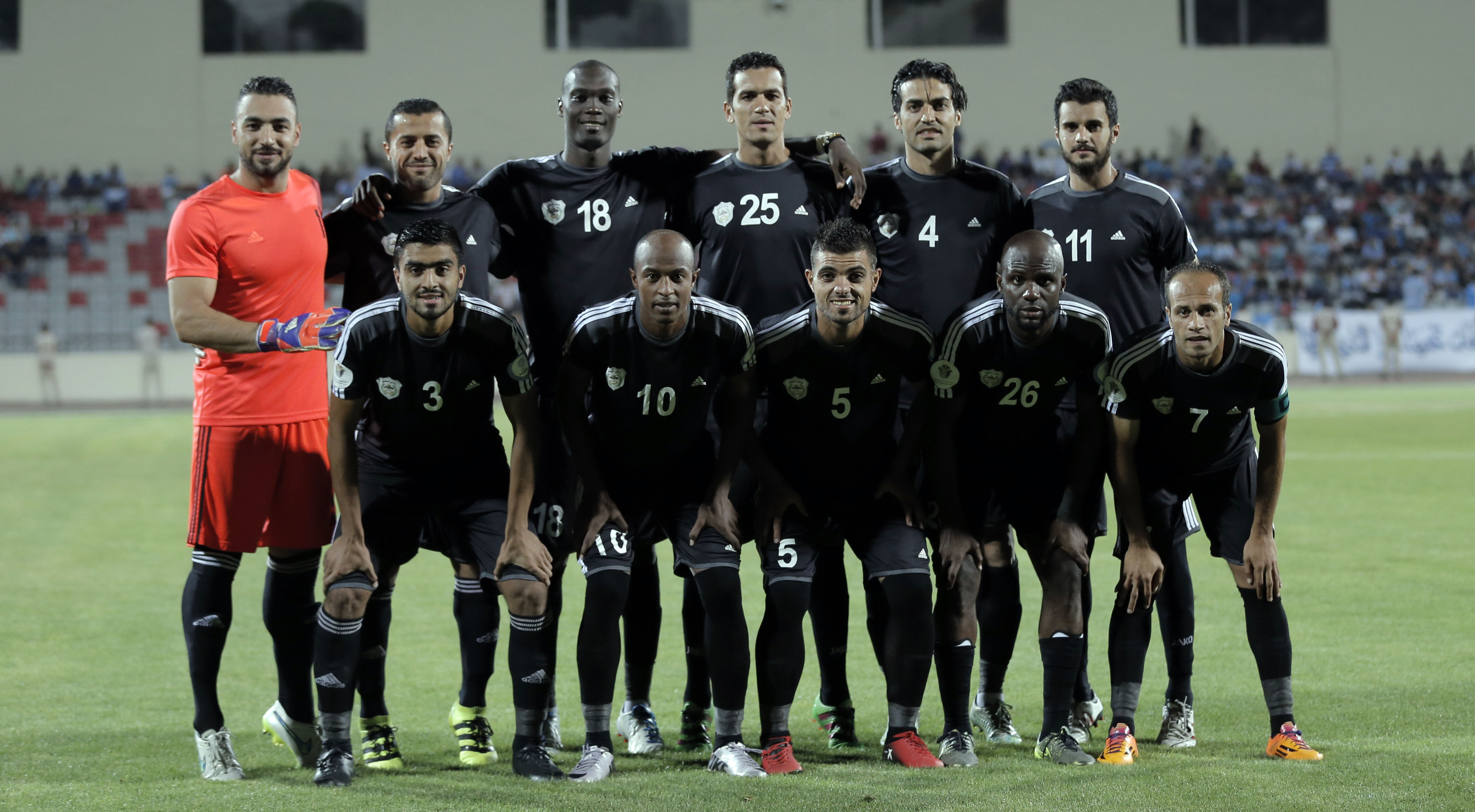 هدف نظيف للبقعة يحبط امال الرمثا 