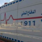 وفاة و3 إصابات بحادث على الطريق الصحراوي
