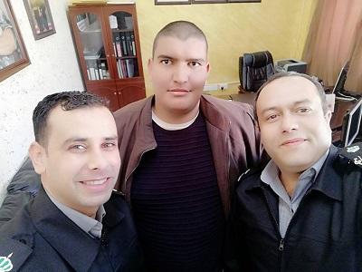 بلال الذنيبات يبدأ عمله بالدرك