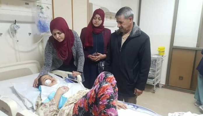 الطفلة رنيم تجاوز مرحلة الخطر