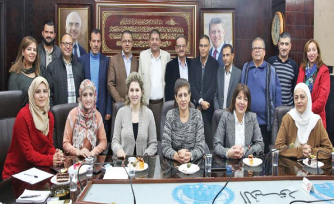 "الدستور" يكرم الزميلتين صوالحة وصبيح