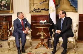 الملك والرئيس المصري يعقدان مباحثات في القاهرة