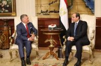الملك والرئيس المصري يعقدان مباحثات في القاهرة