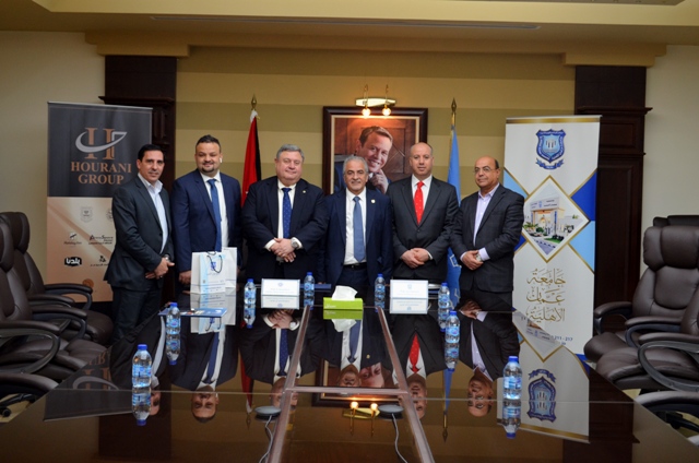اتفاقية تعاون بين جامعة عمان الأهلية والأكاديمية الأمريكية للرياضة