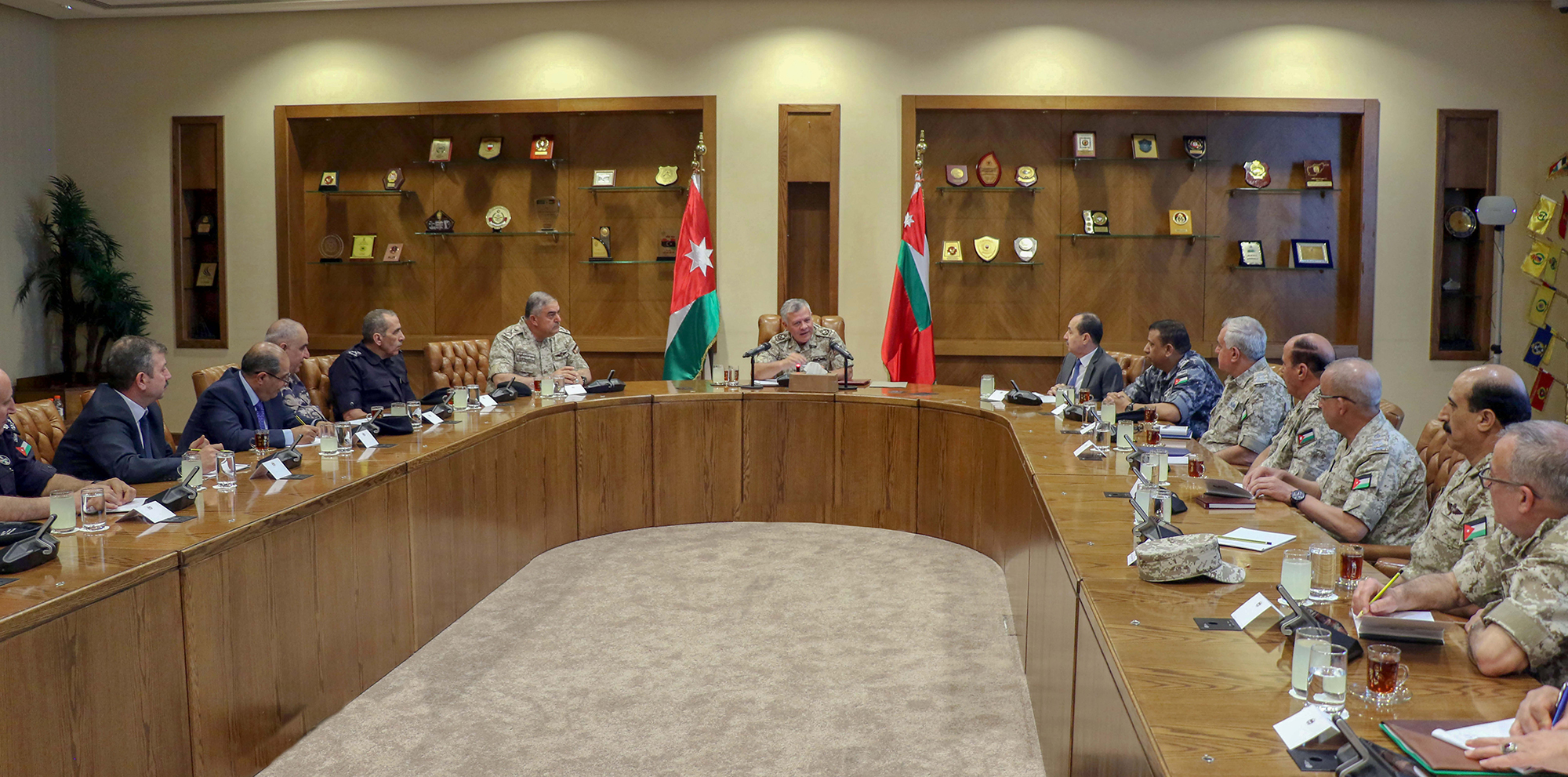 الملك: "نحن الجيش العربي المصطفوي ولنا تاريخنا بالقدس وبفلسطين"
