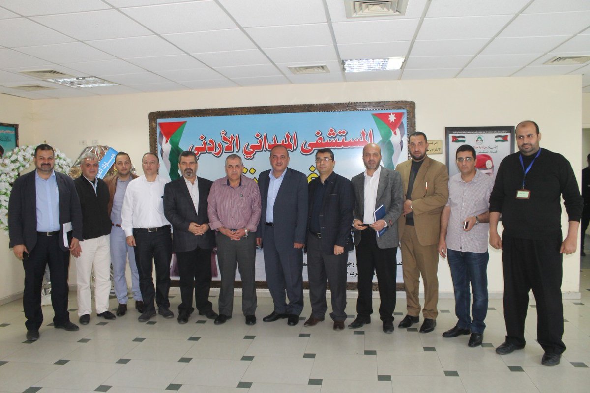 طاقم التعزيز الطبي للمستشفى الميداني الأردني يجري عدداً من العمليات الجراحية