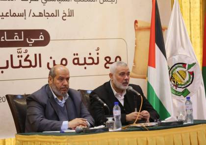 هنية :تسلمنا جدولا زمنيا لتنفيذ تفاهمات التهدئة وحملنا الوفد المصري 3 مطالب للأسرى