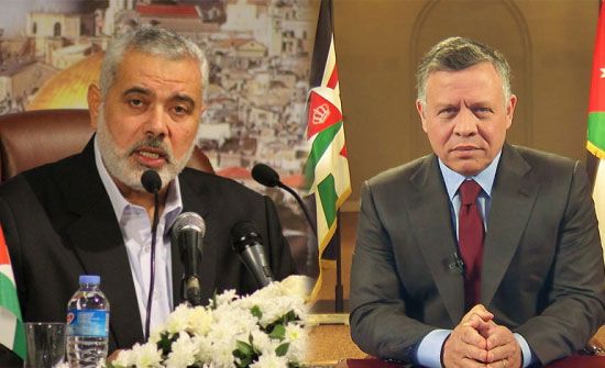 هنية: نقف إلى جانب الأردن في مواجهة الضغوط الخارجية