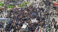 مسيرة تؤيد موقف الملك حول القدس في الزرقاء