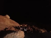 اصابة بليغة اثر سقوط شخص من مرتفع في البحر الميت