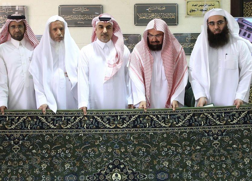 (سجاد الكتروني) للمسجد النبوي