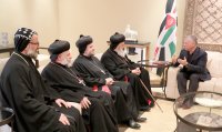 الملك يؤكد لقداسة مار إغناطيوس استمرار الأردن بجماية المقدسات في القدس