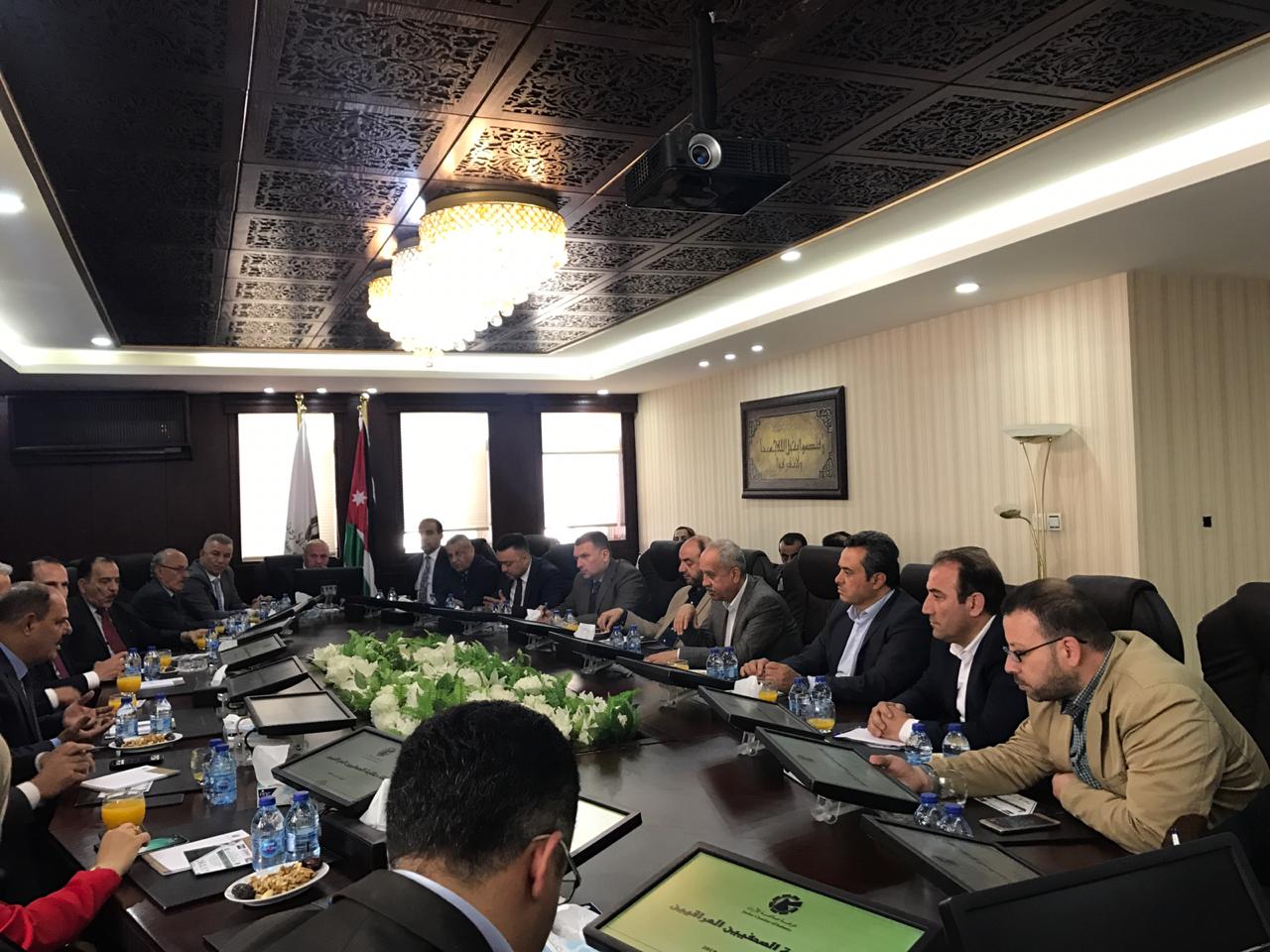 بالصور .. نقابة المقاولين تلتقي وفد نقابة الصحفيين العراقي