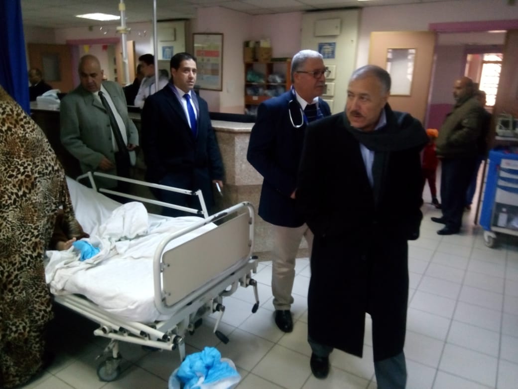 "الزبن" يوعز بتقديم العناية المثلى لمصابي حريق اربد
