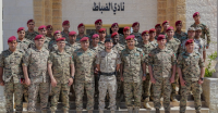 الامير الحسين يزور الوحدة الخاصة 101