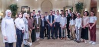 ولي العهد يلتقي المشاركين في جائزة إنتل الدولية