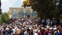 نحو 200 الف مصل أدوا صلاة الجمعة في المسجد الاقصى