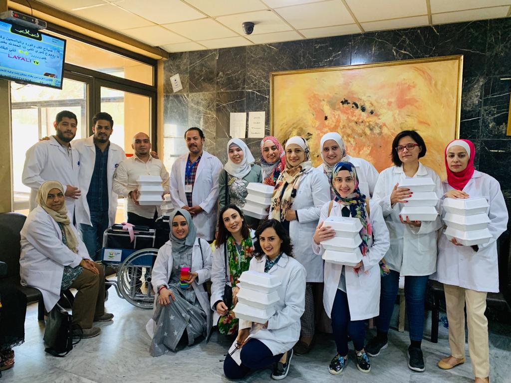 طلاب علم النفس الاكلينيكي في "عمان الأهلية" يطلقون مبادرة "عونك"