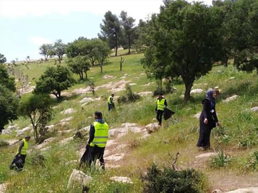 جمعية البيئة تطلق حملة" أردن النخوة" في عجلون