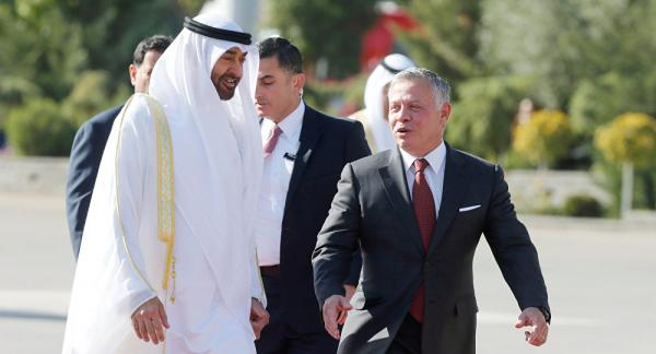 الملك يؤكد وقوف الأردن مع الإمارات في الحفاظ على أمنها واستقرارها