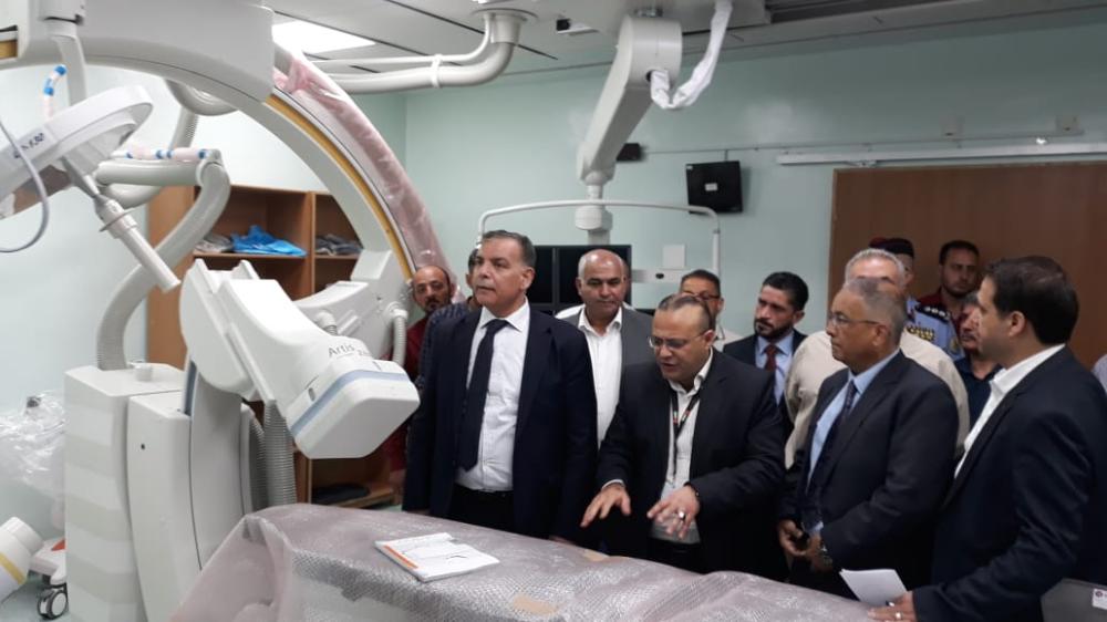 وزير الصحة وحدة القسطرة القلبية "بحكومي الكرك" جاهزة