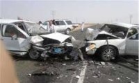 حادث تصادم في الشوبك