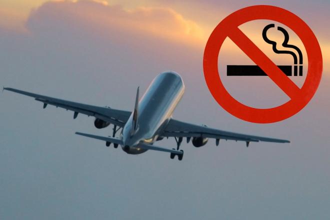 حل مبتكر للمدخنين اثناء السفر في الطائرة