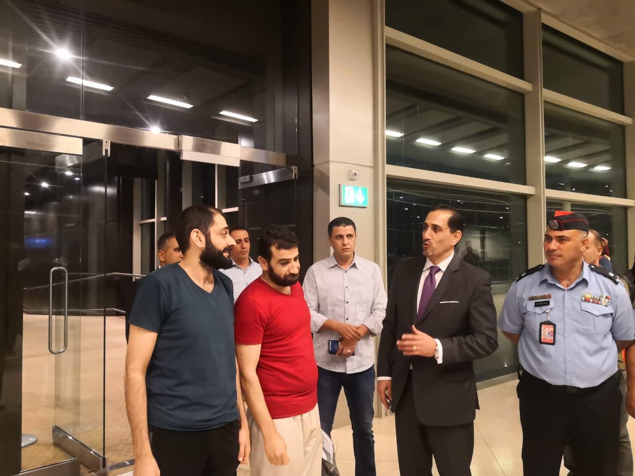 الاردنيين المعتقلان في ليبيا يعودان لأرض الوطن