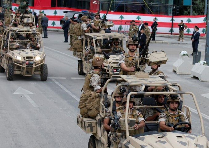 الجيش اللبناني يعلن تضامنه مع المتظاهرين