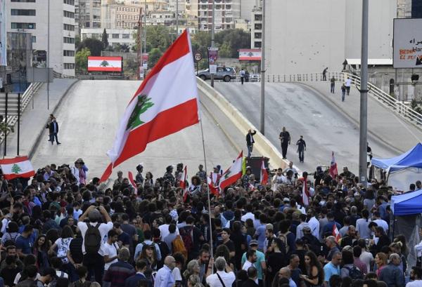 تجدد قطع الطرق في لبنان