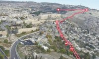 سلطات الاحتلال الاسرائيلي تصادق على القطار الكهربائي التهويدي في القدس