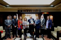 الفنانان القديران أمل الدباس وزهير النوباني يزوران عمّان الأهلية