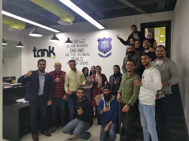 ورشة تدريبية بعنوان "مهارات من جوجل " في حاضنة الأعمال بجامعة عمان الاهلية